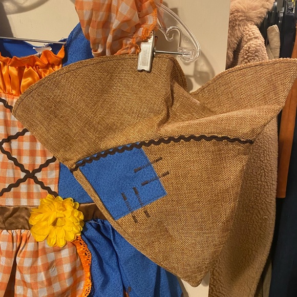Girls scarecrow Halloween costume size small - Picture 2 of 5